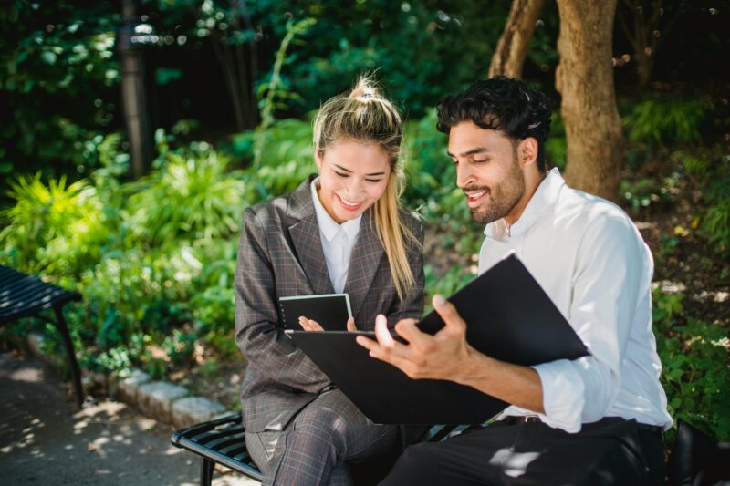 SMSF trustees reviewing financial documents as part of an EOFY SMSF checklist before 30 June